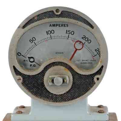 DC Ampere Meter