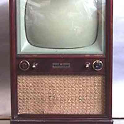 B & W Television Receiver
