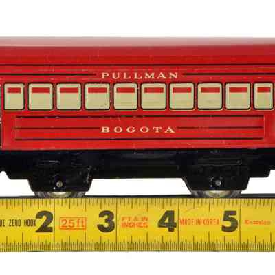 Toy Model Train Pullman Railway Car