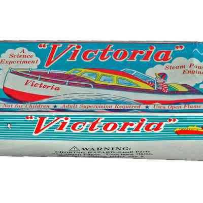 Toy Boat, steam powered