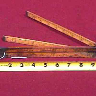 Folding Rule, 4 Section