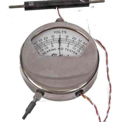 Battery Tester Voltmeter