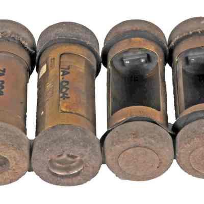 Pneumatic Canisters, (collection of 5)