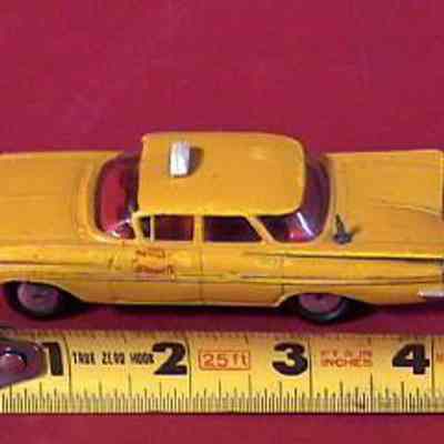 Toy Chevy Impala Taxicab