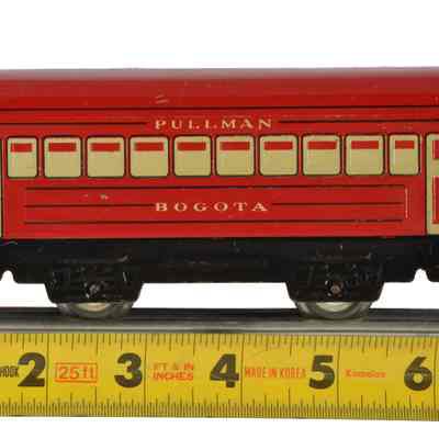 Toy Model Train Pullman Railway Car