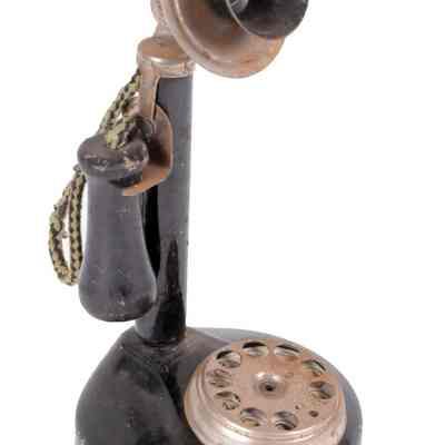 Toy Candlestick Telephone