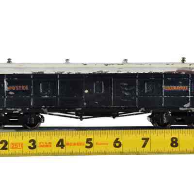 Toy Model Train Mail Railway Car
