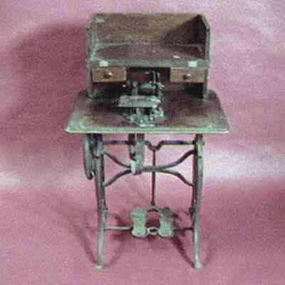Treadle Operated Sewing Machine