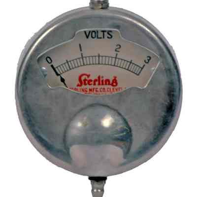 Battery Tester Voltmeter