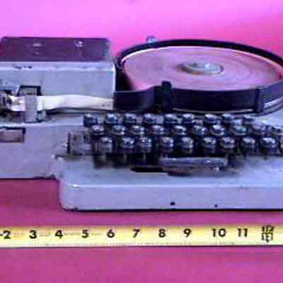 Tape Punch Teletypewriter