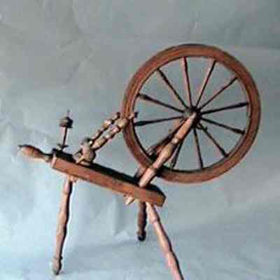 Flax Spinning Wheel