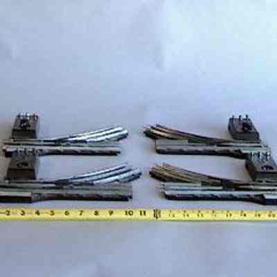 Toy Model Train (4) Switches