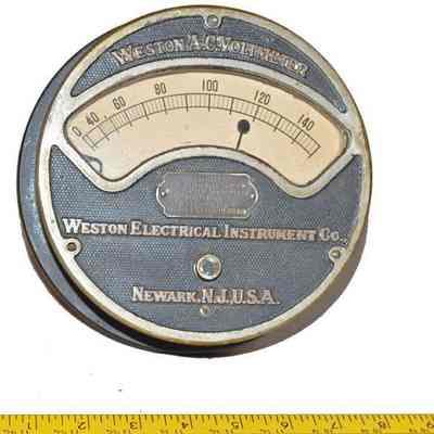 Weston AC Voltmeter