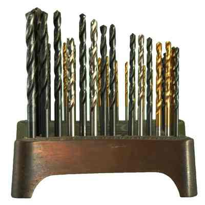 Drill Bit Set w/Holder