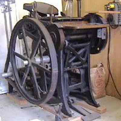Platen Printing Press