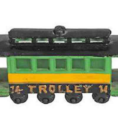 Toy Trolley, Cast Iron