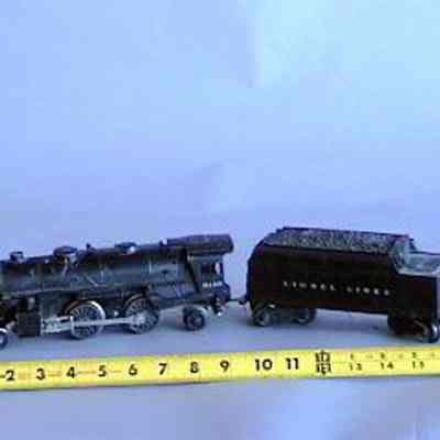 Toy Model Train Tender & Locomotive, Electric