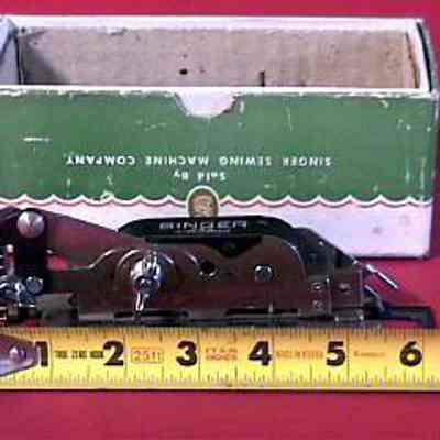 Button Hole Sewing Machine Attachment