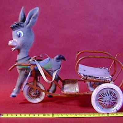 Toy Donkey Cart