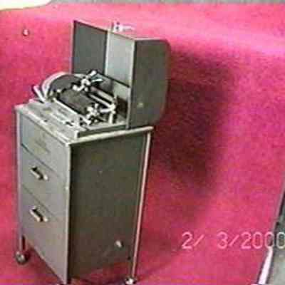 Cylinder Shaver Dictating Machine
