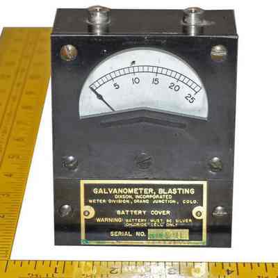 Galvanometer-Blasting