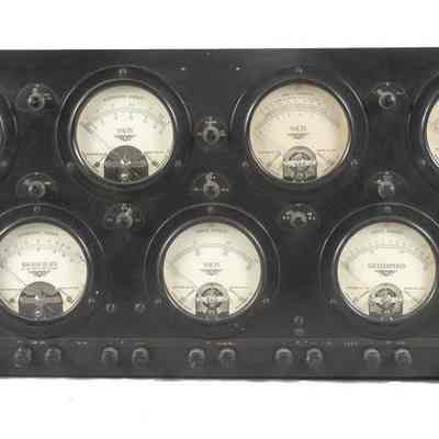 Meter Panel, 7 Meters