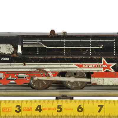 Toy Model Train Railroad Locomotive