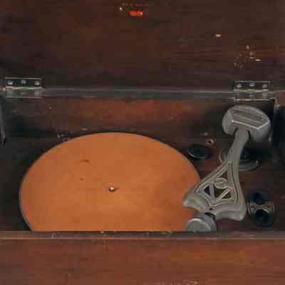 Phonograph,chair side end table