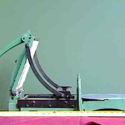 Flatbed Printing Press