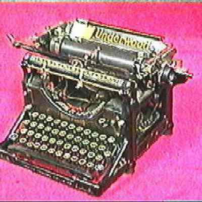 Underwood #5 Typewriter