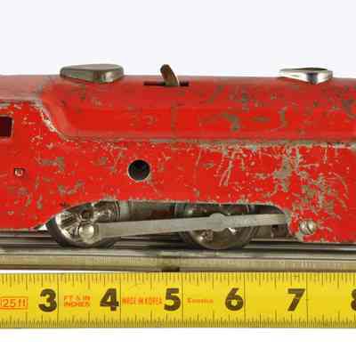 Toy Model Train Railroad Locomotive