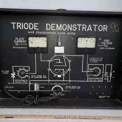 Triode Demonstrator