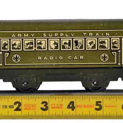 Toy Model Train Radio Railway Car