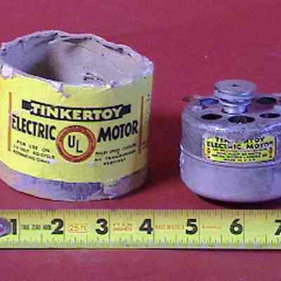 Toy Tinkertoy Motor