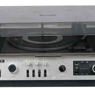 Stereo Radio, record player
