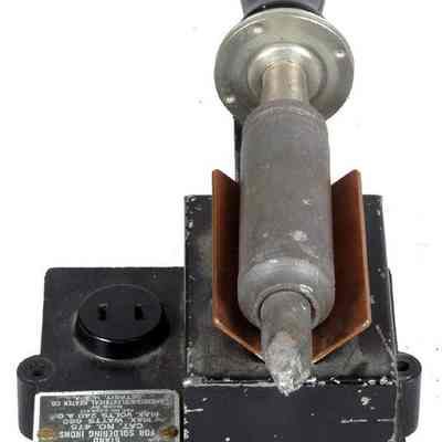 Soldering w/Temp Control Stand Iron