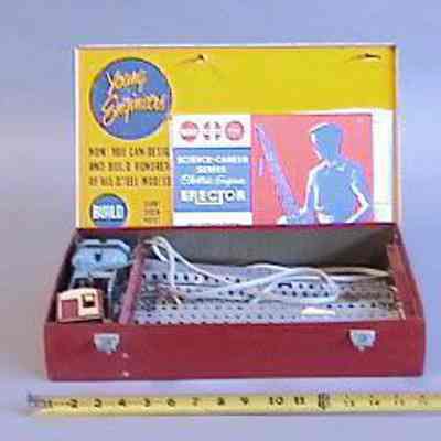 Toy Erector Construction Set