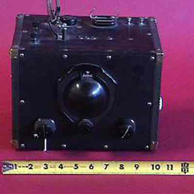 One Tube Receiver Radio