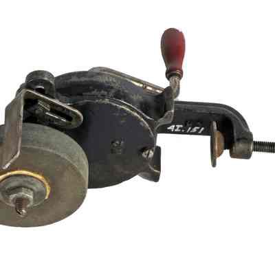 Hand Operated Bench Grinder