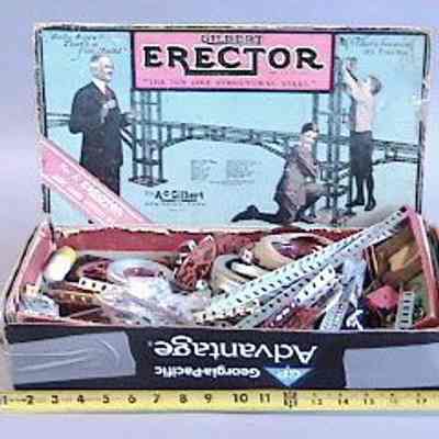 Toy Erector Construction Set