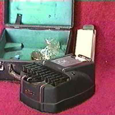 Steno typewriter