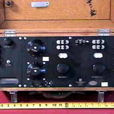 L&N Voltage Calibrator Meter