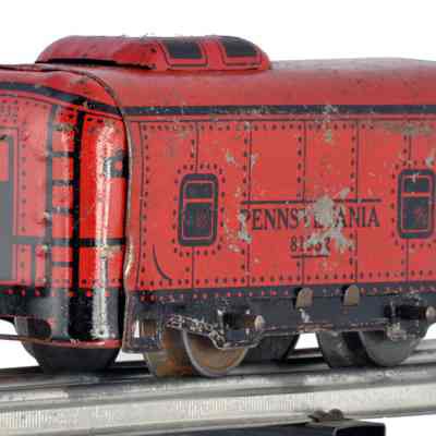 Toy Model Train Caboose Railway Car