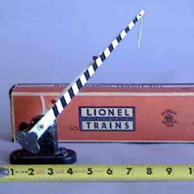 Toy Model Train Crossing Gate