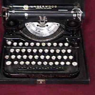 Underwood Portable Typewriter