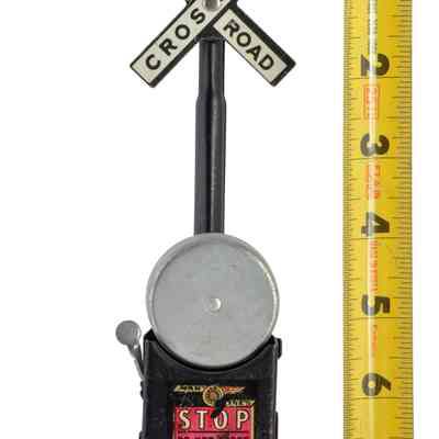 Toy Model Train Crossing Bell Signal