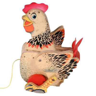 Toy Chicken Pull Toy