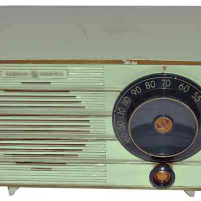 Table Radio, Plastic