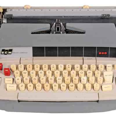 Electric Typewriter