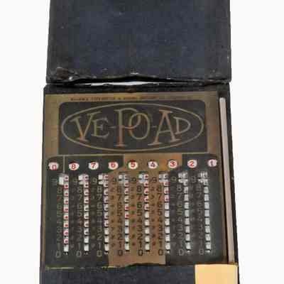 Adding Machine, manual
